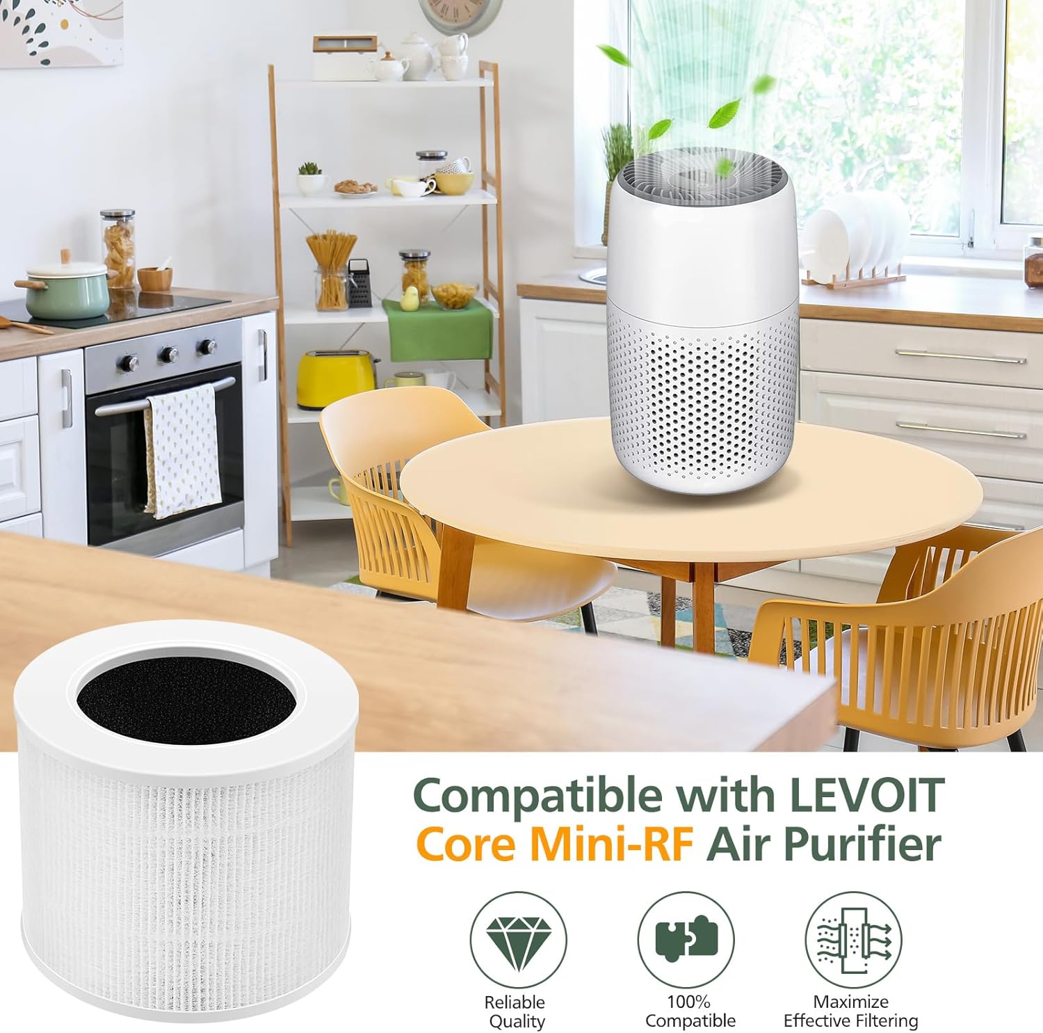 Thumbnail 3 de LEVOIT Core Mini replacement filter 2 pack