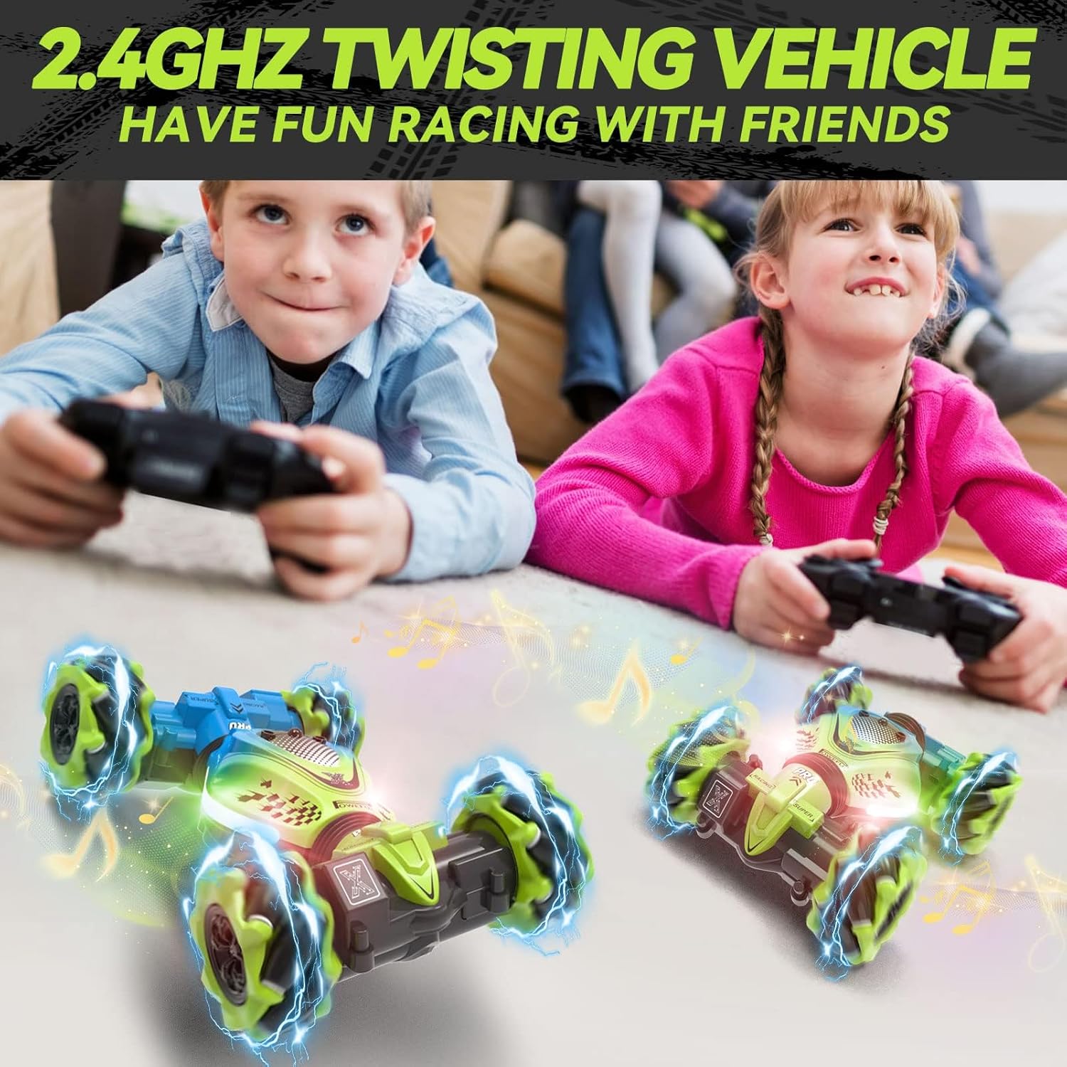 Thumbnail 4 de Dysaim Gesture RC Car: Hand-Controlled Stunt Car for 6–12 Year Olds