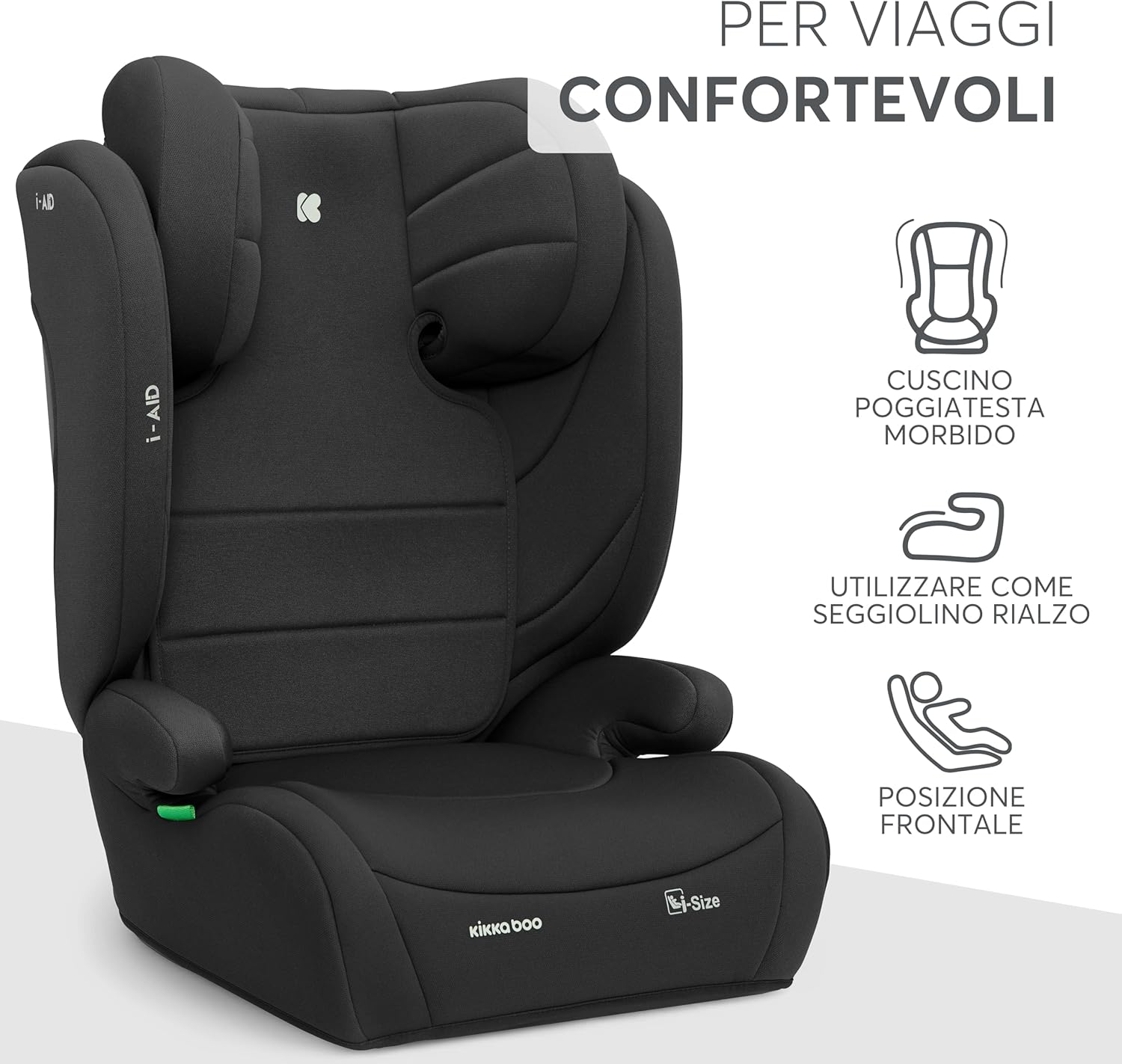 Thumbnail 6 de KikkaBoo i-AID Seggiolino auto 13 posizioni