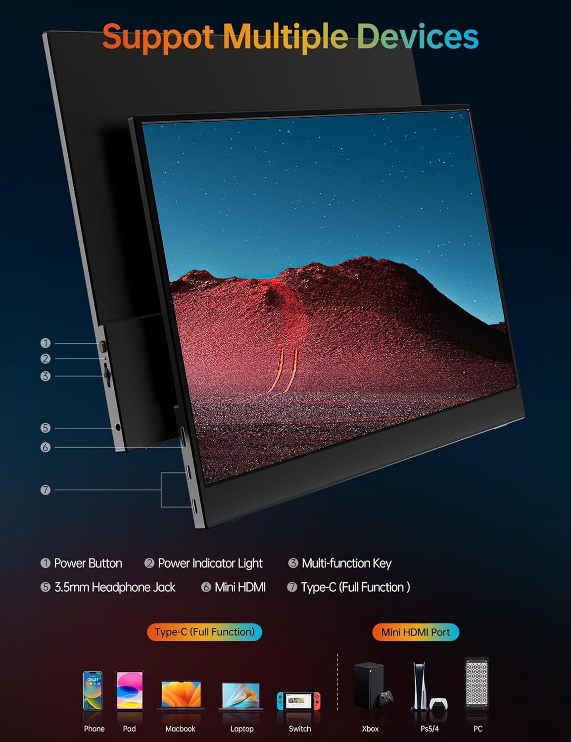 Thumbnail 6 de VILVA Portable Monitor 15.6"