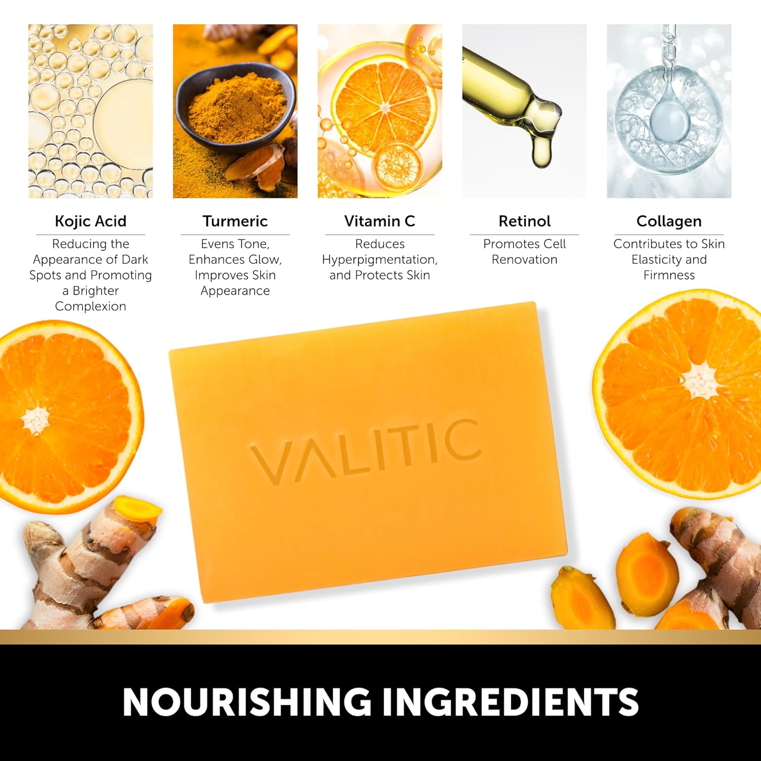 Detalle de Valitic Kojic Acid Soap 2 Pack for hyperpigmentation