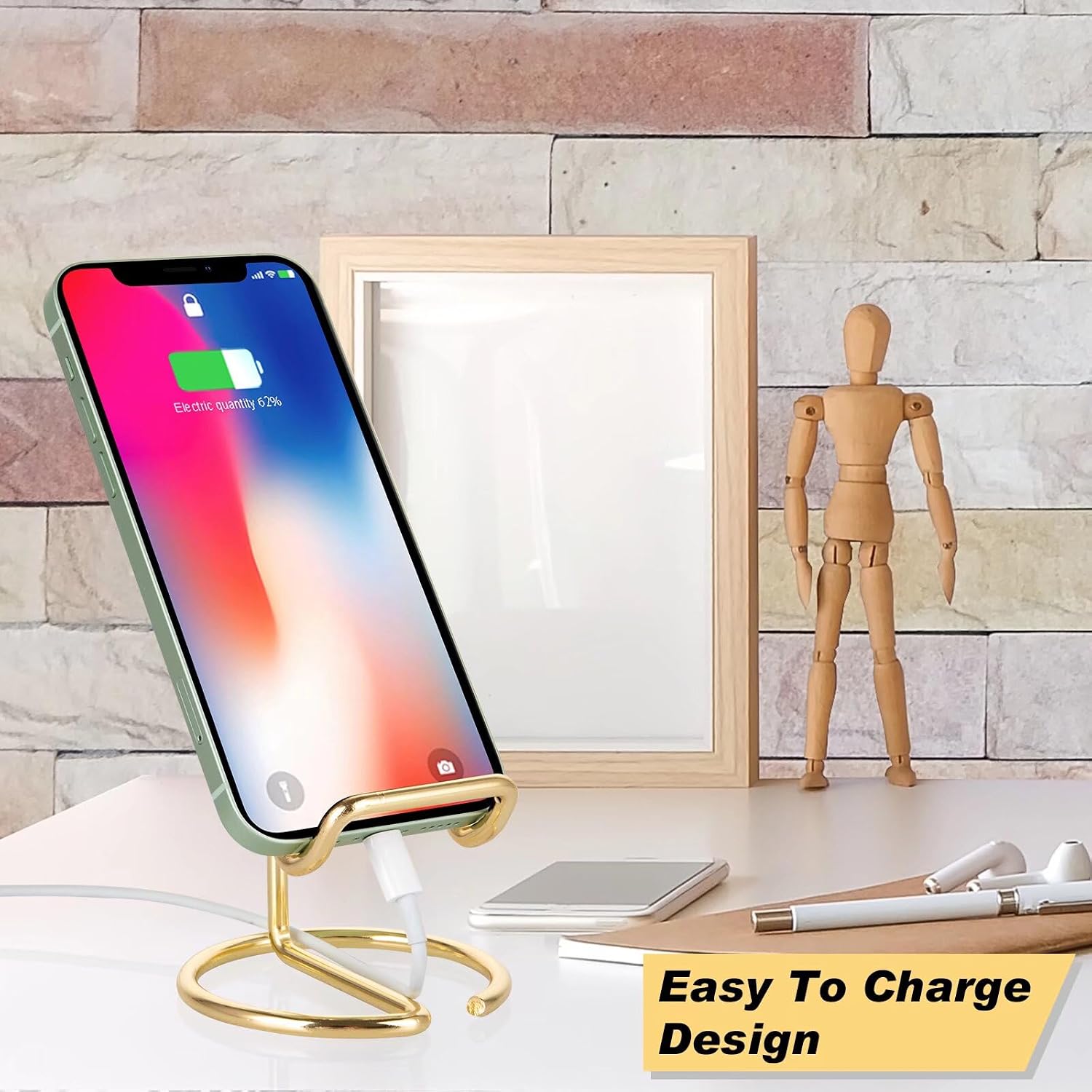 Thumbnail 2 de ROPOSY 2 Pack Cell Phone Stand for Desk
