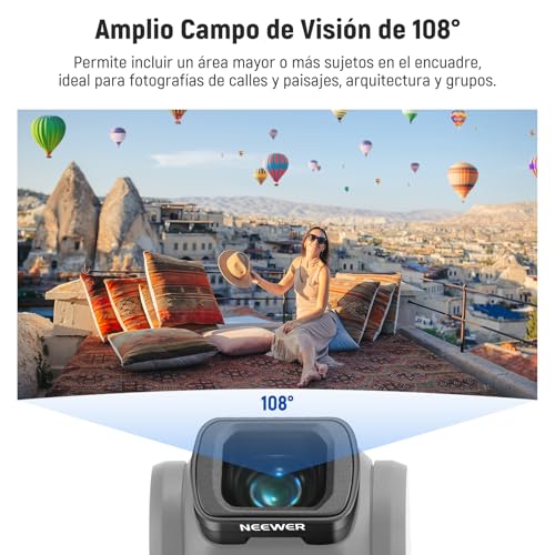 Thumbnail 2 de Pack 3 filtres NEEWER avec objectif grand angle