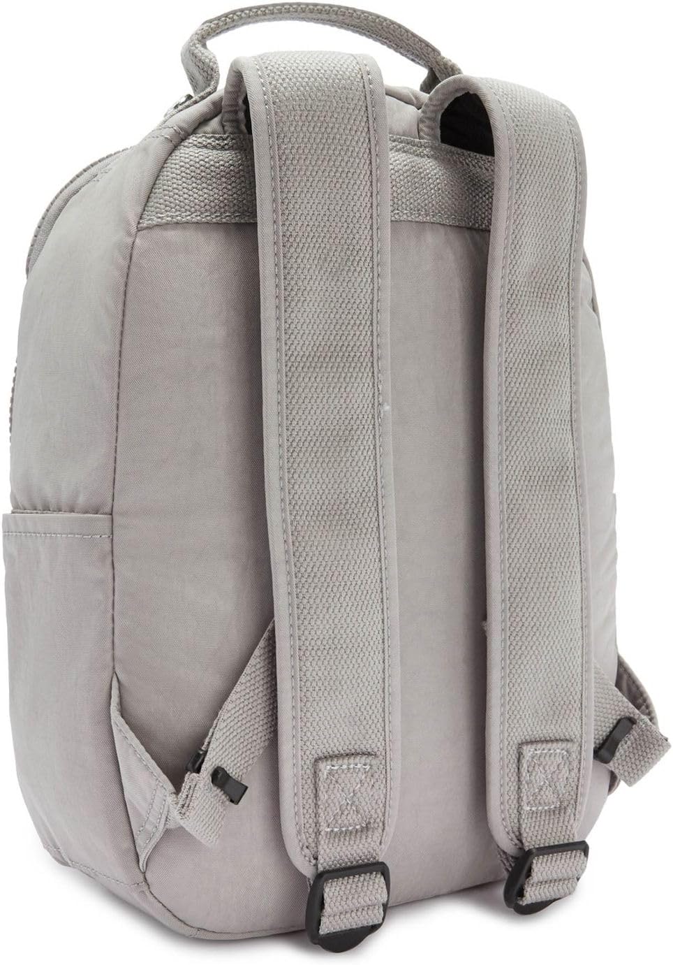 Detalle de Kipling SEOUL S Kleiner Rucksack (Grau) – Tablet-Fach und kompakter Alltagsbegleiter