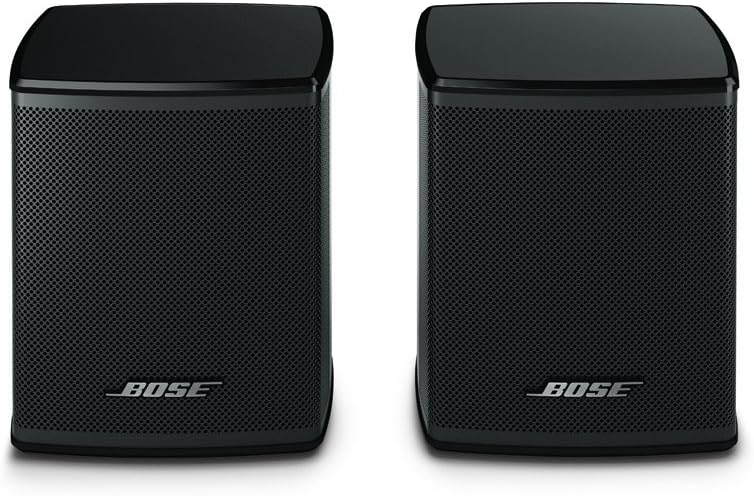 Detalle de Bose Surround Speakers - Black: compact, wirelessly connected surround audio for Bose systems