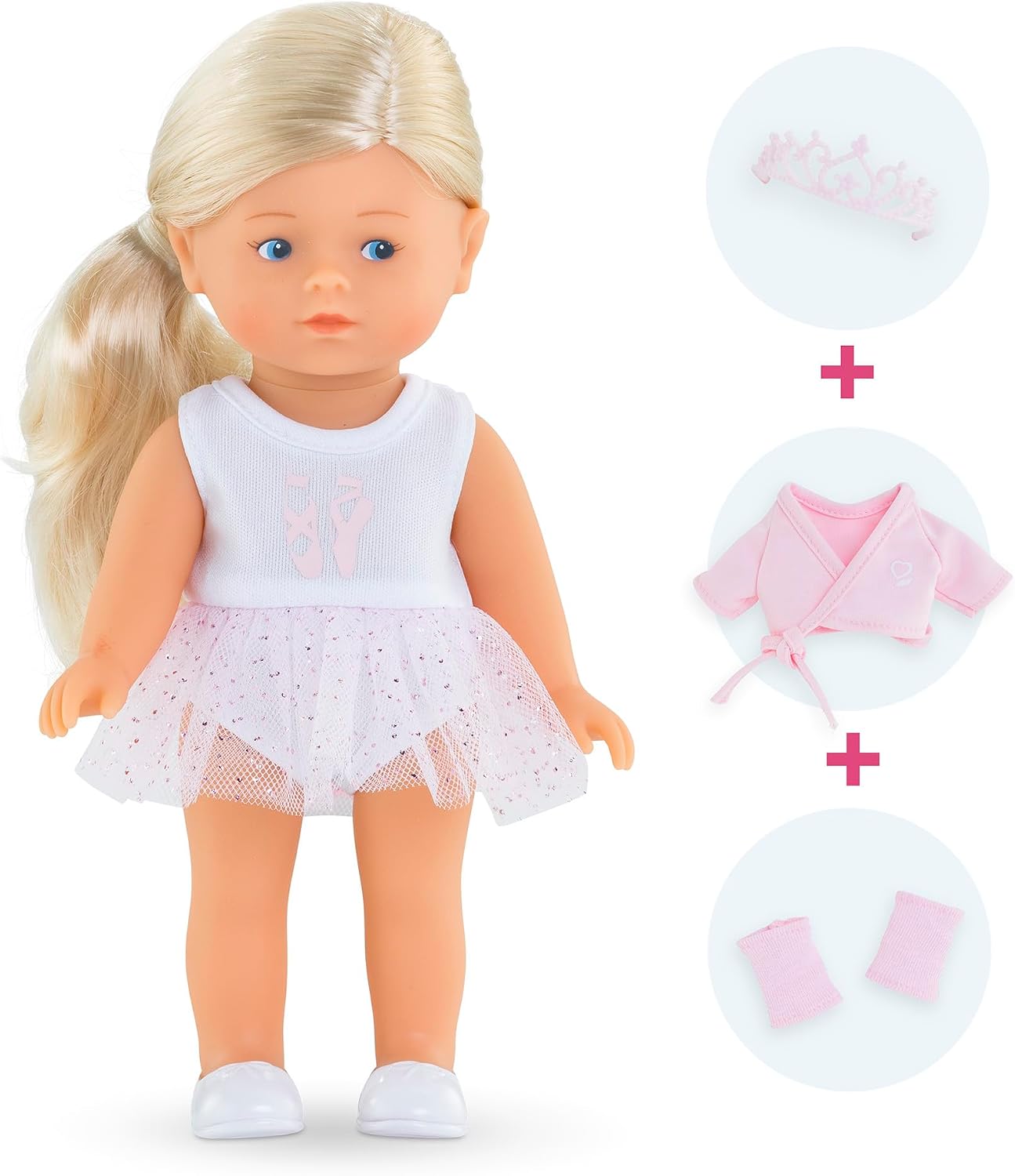Thumbnail 4 de Corolle Mes Mini Corollines Rosy Ballerine, poupée 20 cm — dès 3 ans