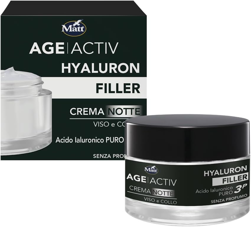 Thumbnail 6 de Matt AGEACTIV Hyaluron Filler Crema Viso e Collo con Acido Ialuronico e SPF 15, 50 ml