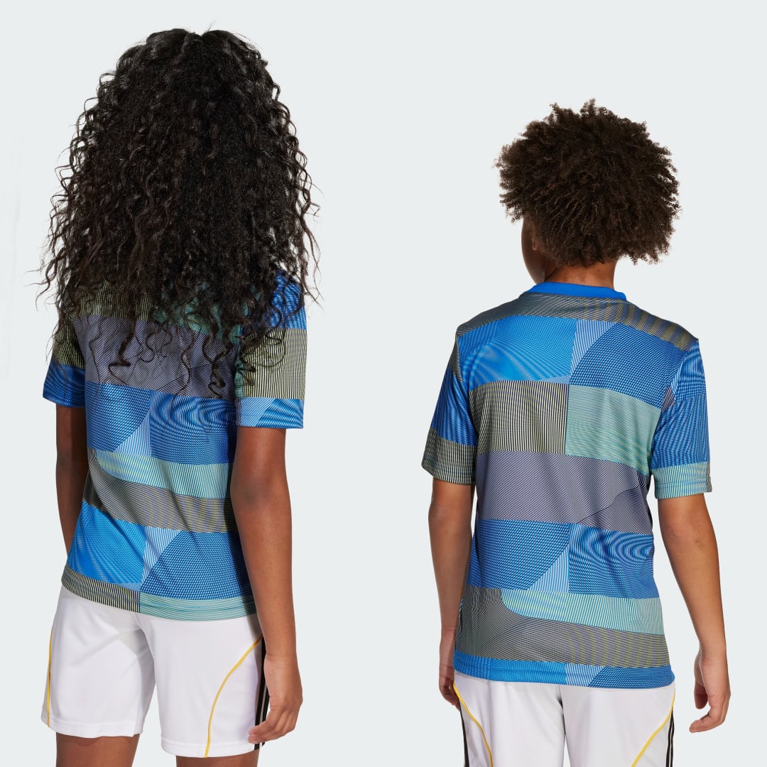 Detalle 2 de Camiseta de calentamiento Real Madrid 25/26 (Adolescentes) de Adidas