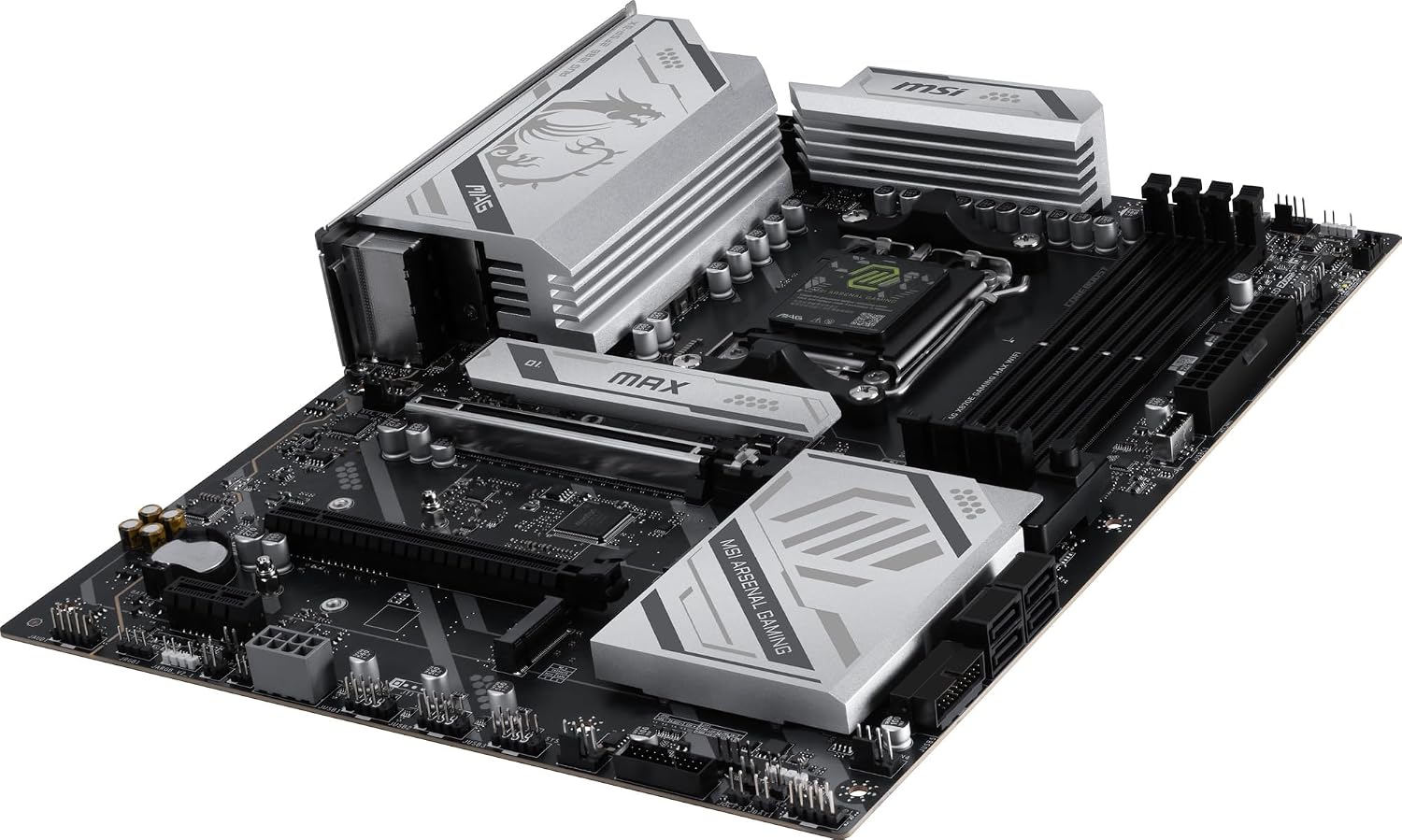 Detalle 2 de MSI MAG X870E GAMING MAX WIFI MB7003 ATXマザーボード、AM5・DDR5・Wi-Fi 7対応