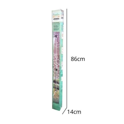 Detalle de Riegolux 973809 Ducha con Trípode de Exterior, 3 Secciones, 135–218 cm