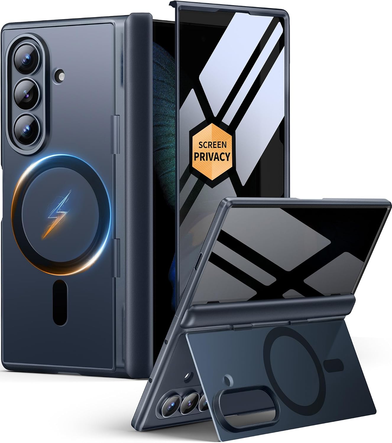 Detalle de MOBOSI FOLD8 Ultra Samsung Galaxy Z Fold 8 Ultra用ケース プライバシー保護・ヒンジカバー・折りたたみスタンド付き