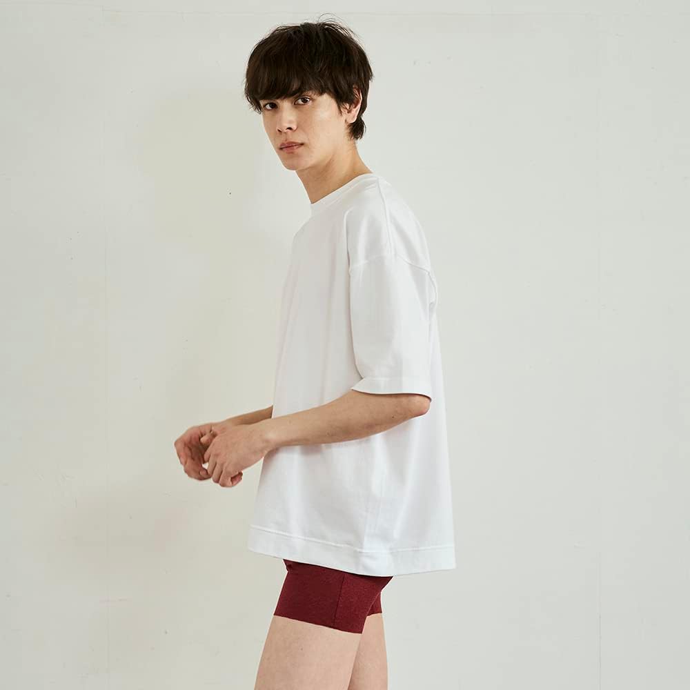 Detalle de BODY WILD 男女兼用ドロップショルダーTシャツ 持続消臭・ボックスシルエット