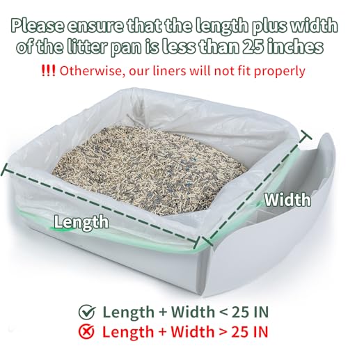 Thumbnail 1 de ANWA 40 Count Automatic Litter Box Bags for LR Series Robots
