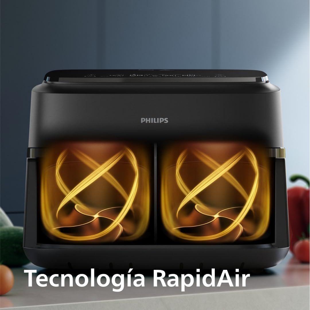 Thumbnail 5 de Philips Dual Basket Airfryer Serie 1000 🍟 Cocina saludable y rápida