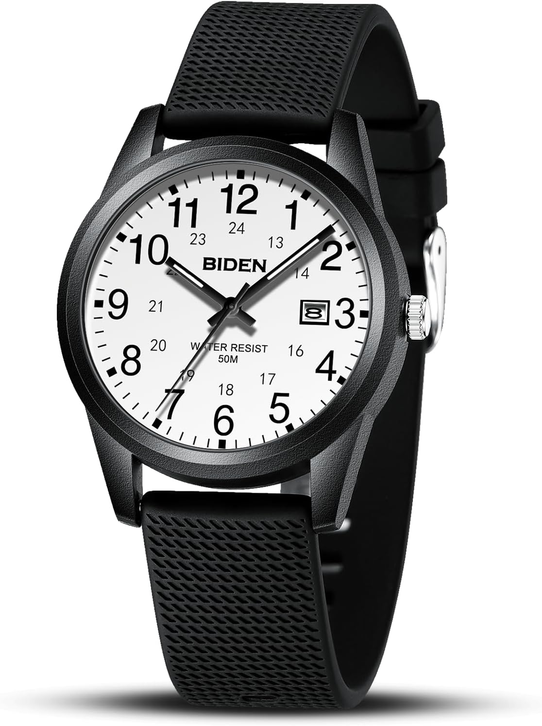 Detalle de Herren Quarz-Armbanduhr 30 m Wasserdicht
