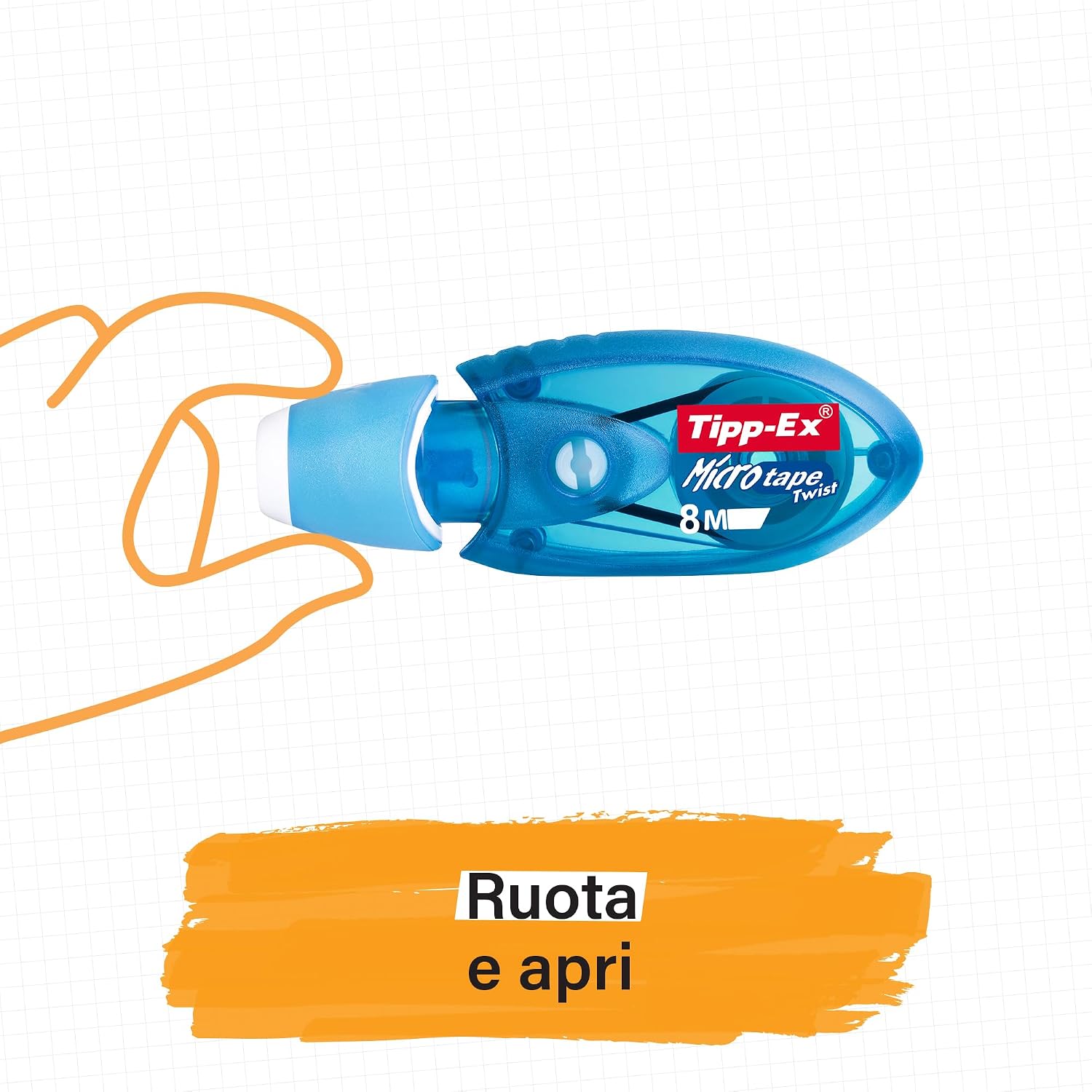 Thumbnail 2 de Tipp-Ex Correttore a Nastro Micro Tape Twist 10 Unità