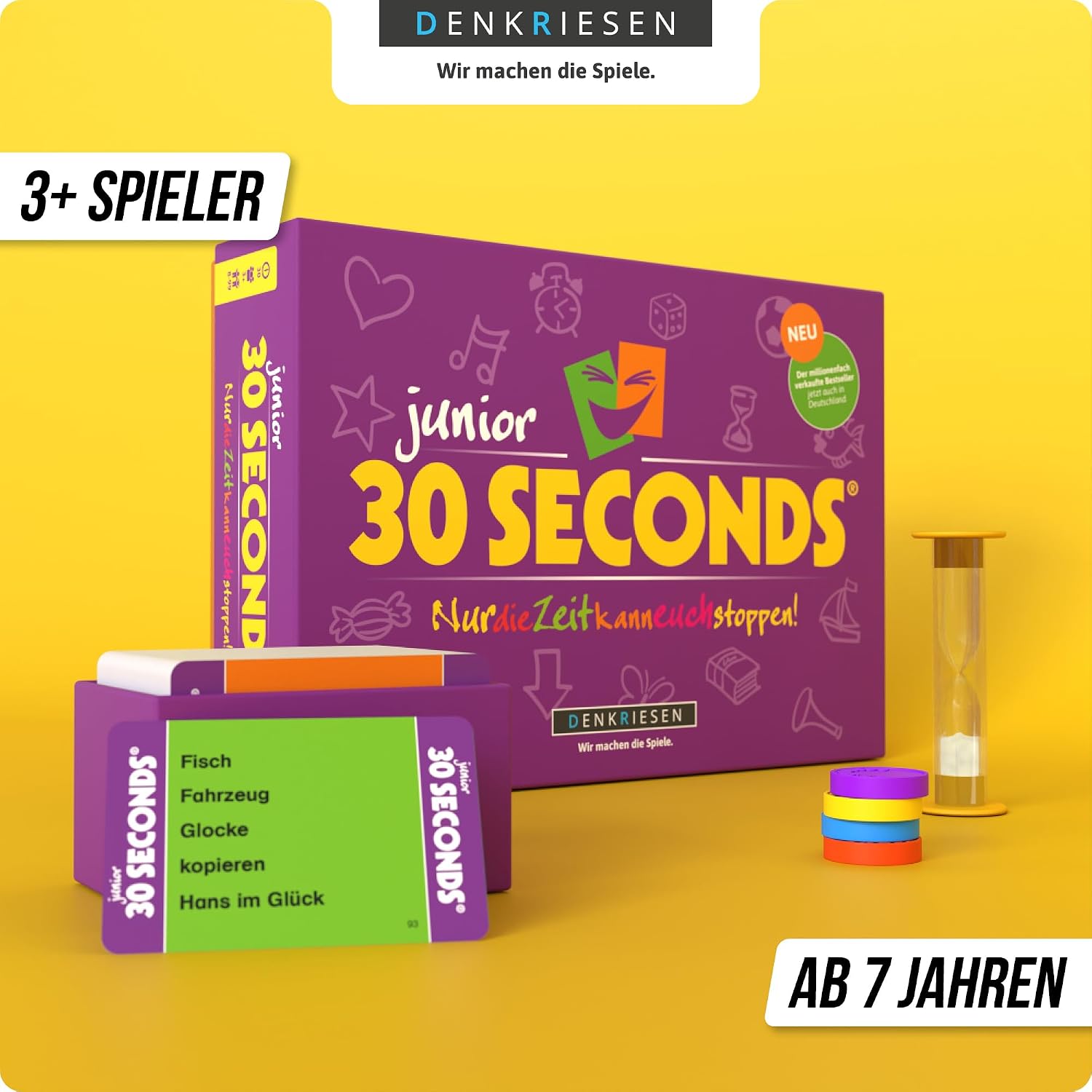 Detalle de DENKRIESEN 30 Seconds Junior Partyspiel ab 7