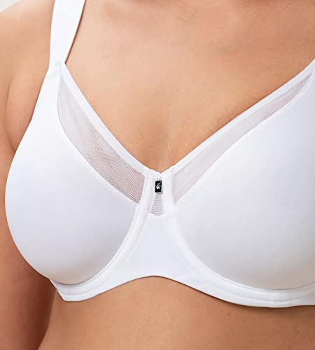 Detalle de Triumph Damen True Shape Sensation W01 1 White 80 – Minimizer-BH mit Komfort-Bügel