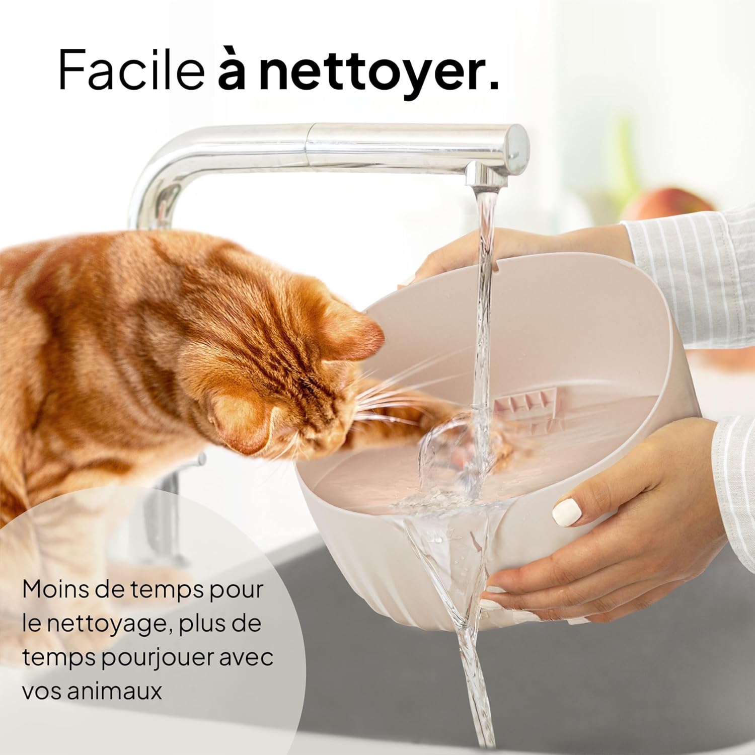 Thumbnail 5 de Pretty Paw Aqua Flow Pro fontaine 3 litres 🐾