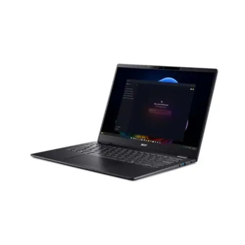 Detalle 1 de Acer TravelMate P6 14 AI Portátil TMP614-54-TCO de Negro