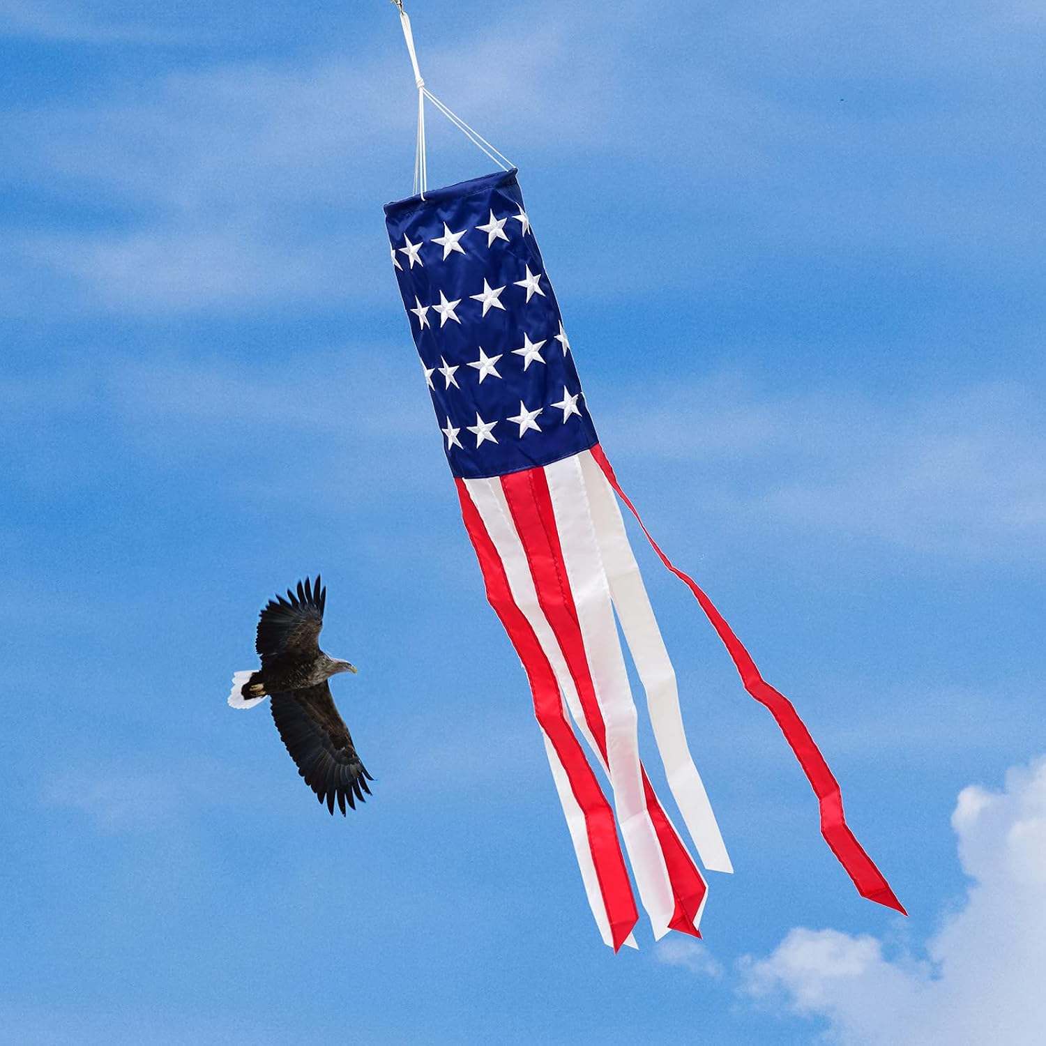 Detalle de American Flag Windsock 40 Inch