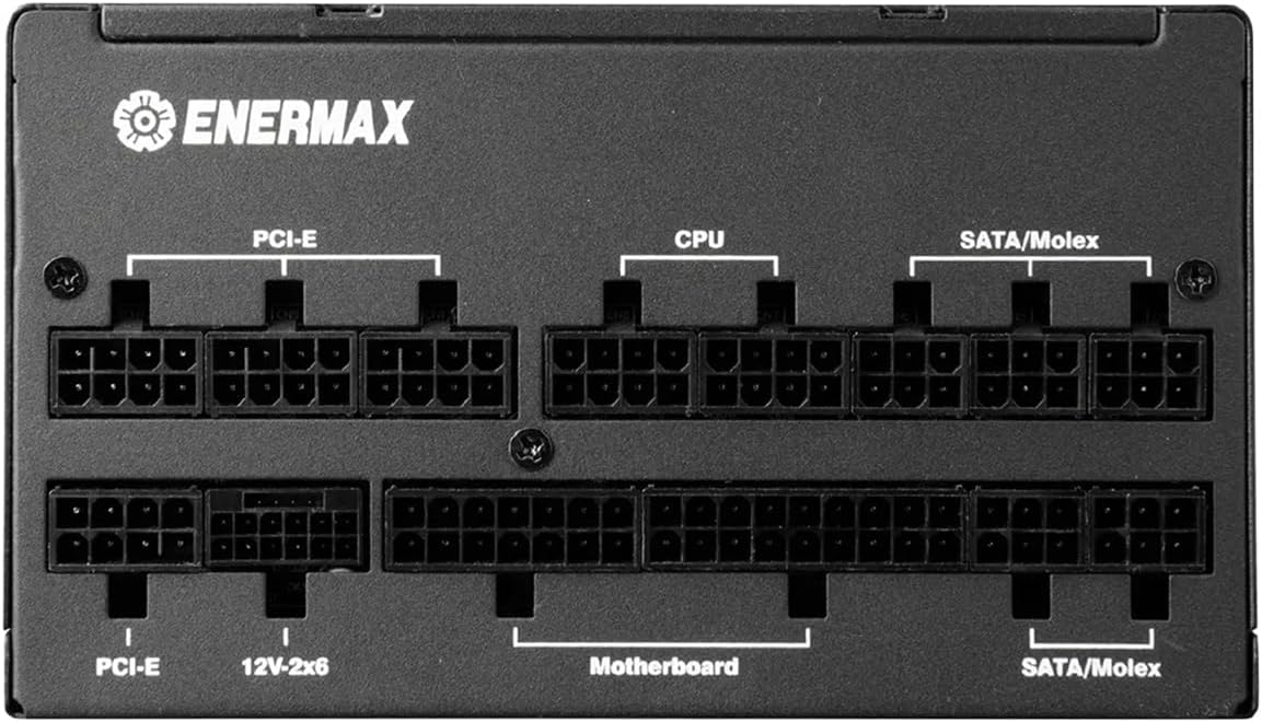Detalle de Enermax PLATIMAXII 1200DF Black – zasilacz 1200 W ATX 3.1, PCIe 5.1