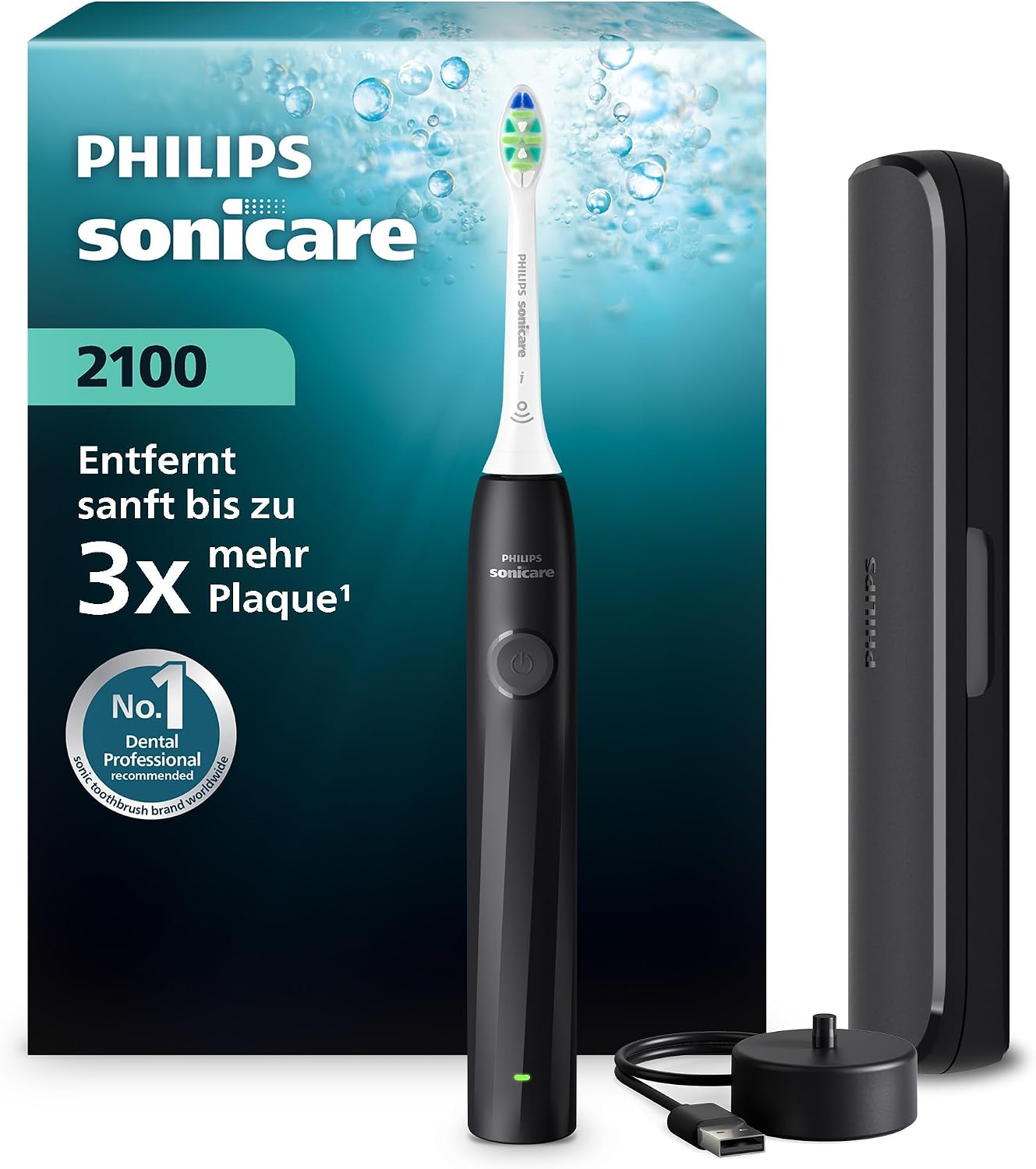 Detalle de Philips Sonicare Series 2100 Schallzahnbürste 14 Tage