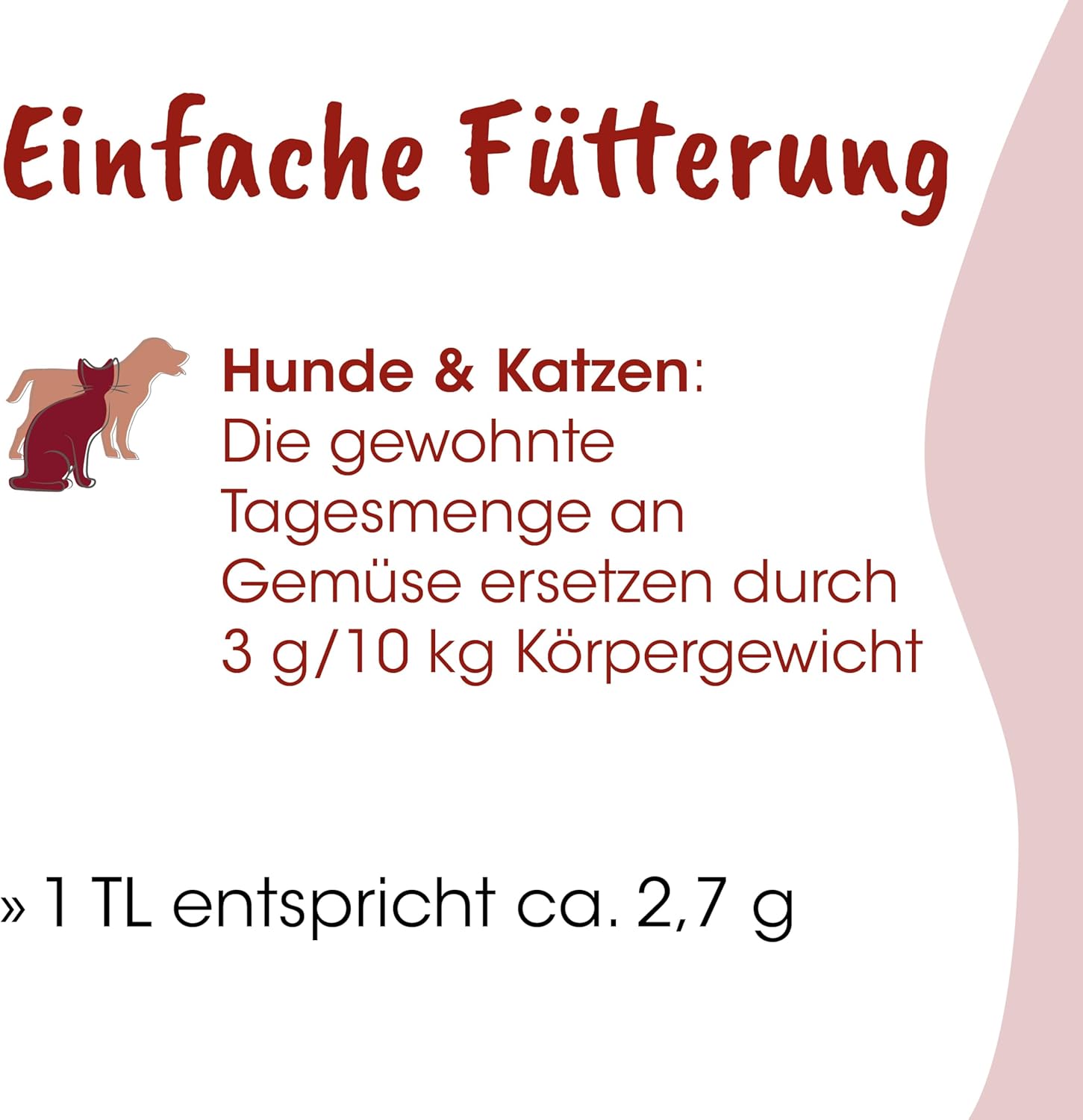 Thumbnail 4 de Fit-BARF Sensitive für Hunde & Katzen – Ergänzungsfuttermittel mit schonend getrockneten Gemüse-Kräuter-Zutaten (2 kg)