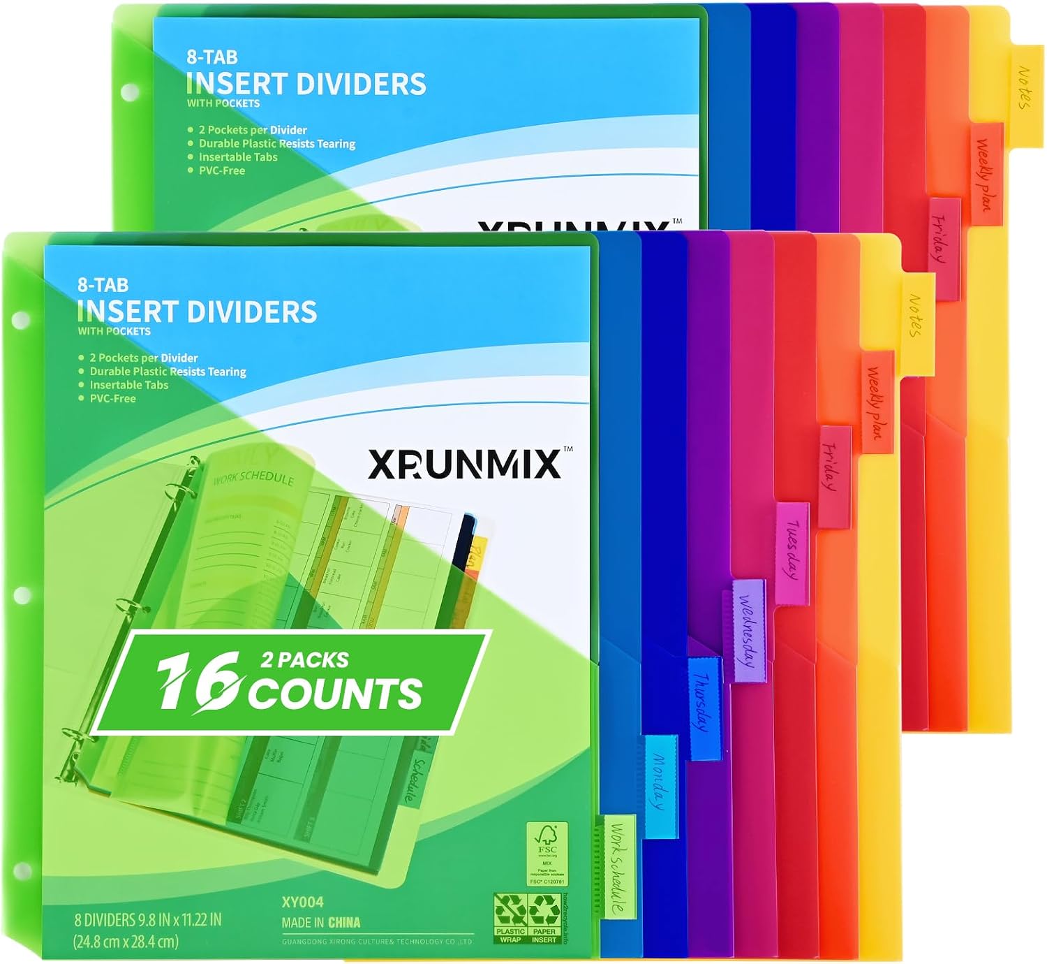 Detalle de 8-Tab Binder Dividers