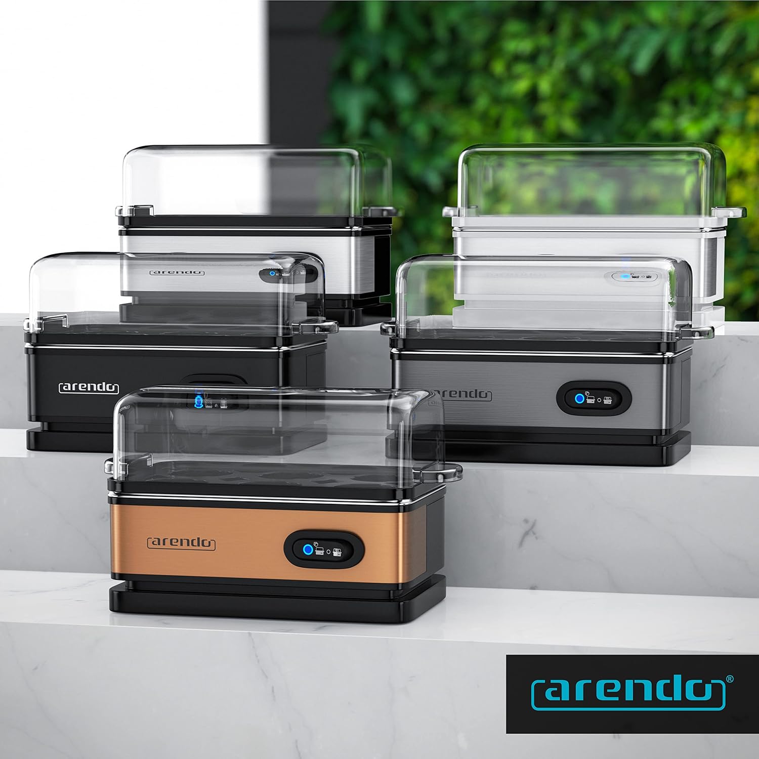 Thumbnail 4 de Arendo Eierkocher 6 Eier, 400 W Edelstahl