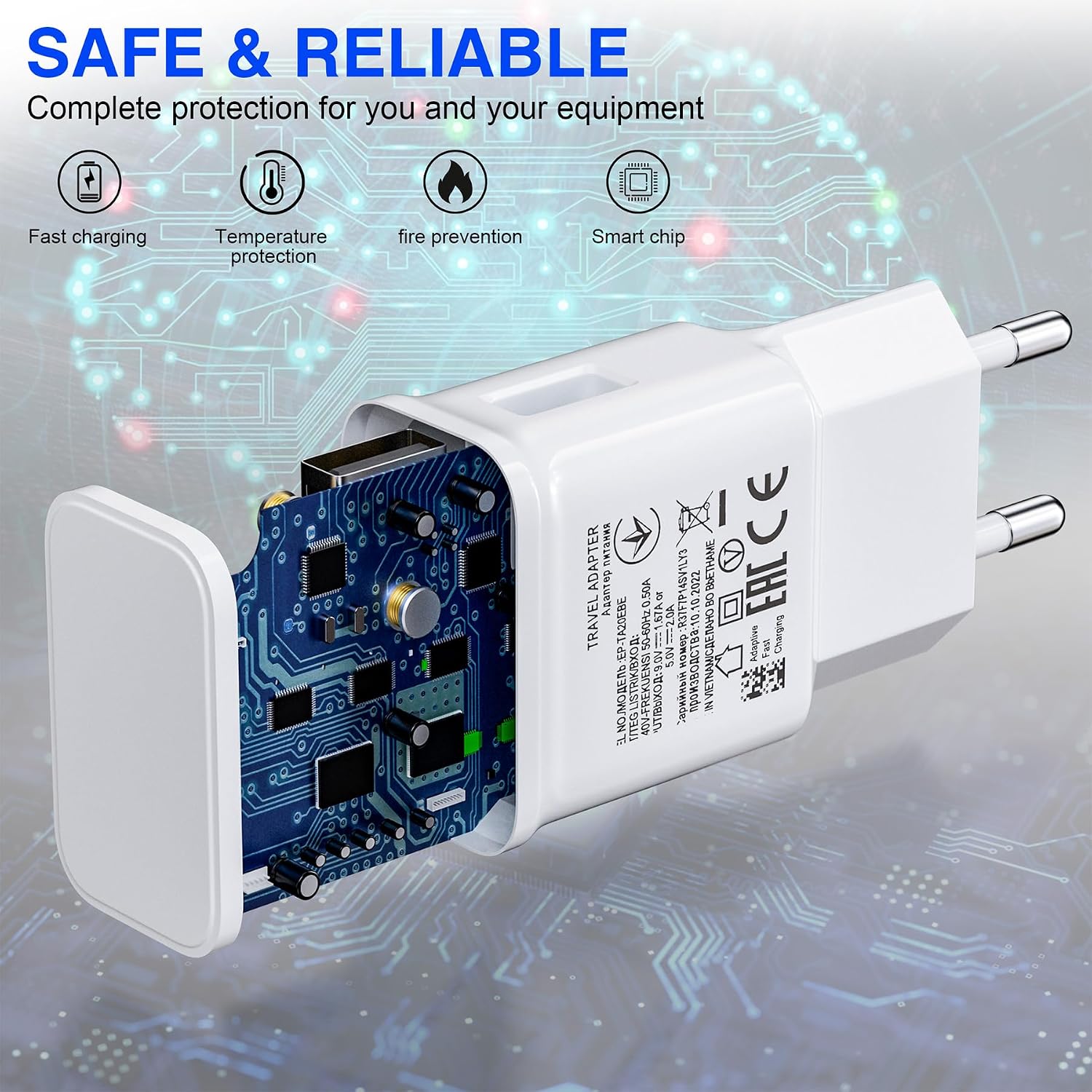 Detalle 1 de Ladegerät Schnellladung 15 W 2er Pack