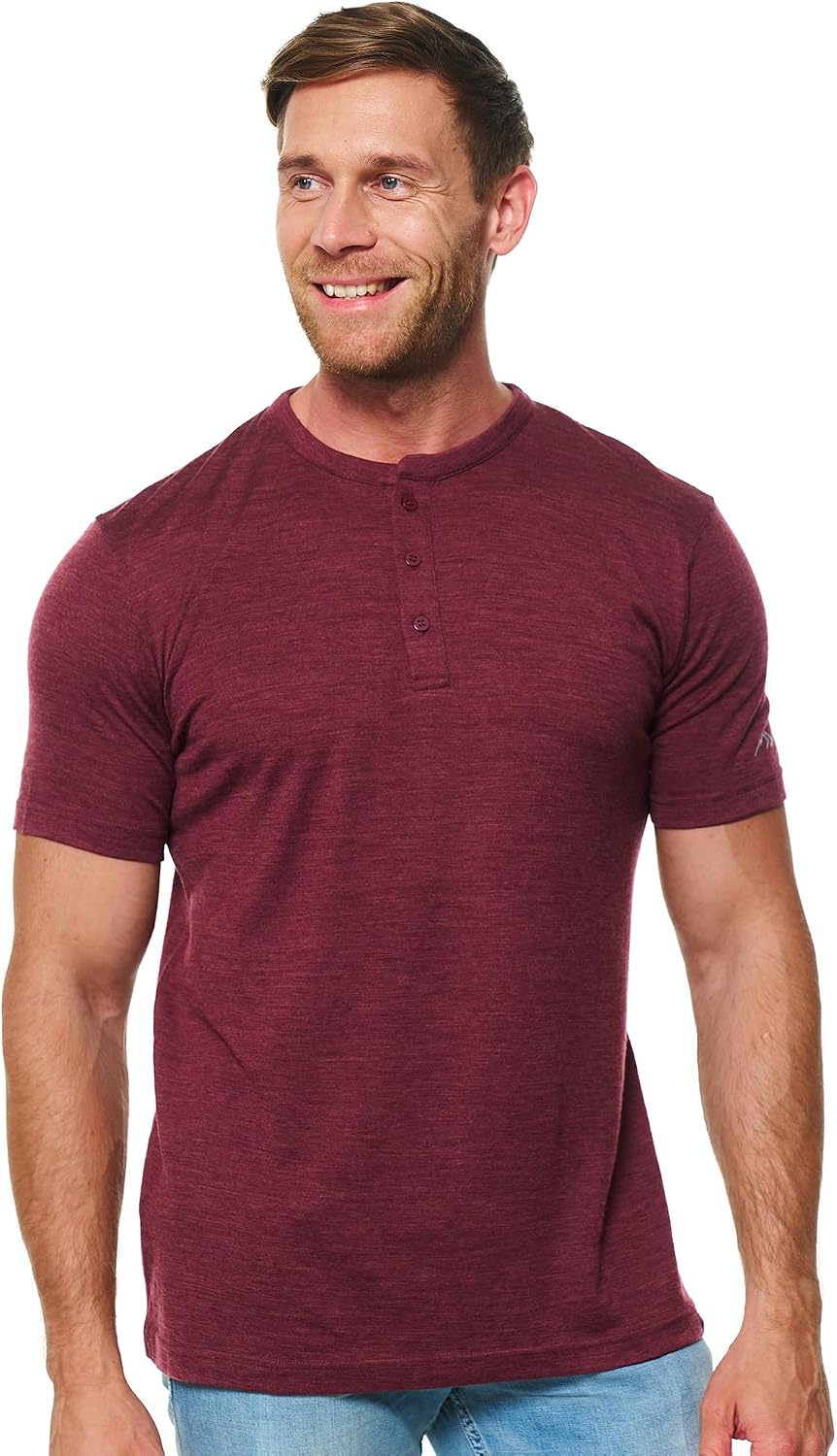 Detalle de Merino Shirt Herren 100% Wolle