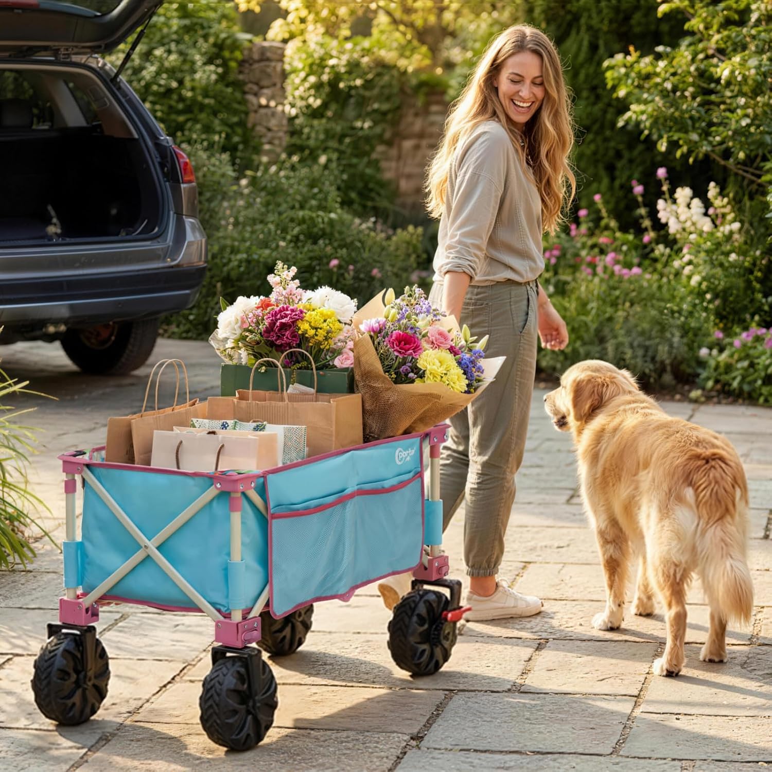 Thumbnail 6 de Portal Folding Wagon, 450-lb Capacity