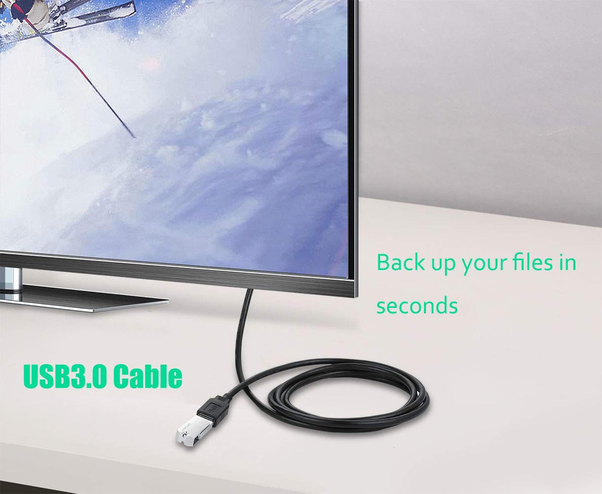 Detalle 2 de XBOHJOE USB 3.0 Extension Cable (3m) Type-A Male to Female, 5Gbps USB3 Extender Cord