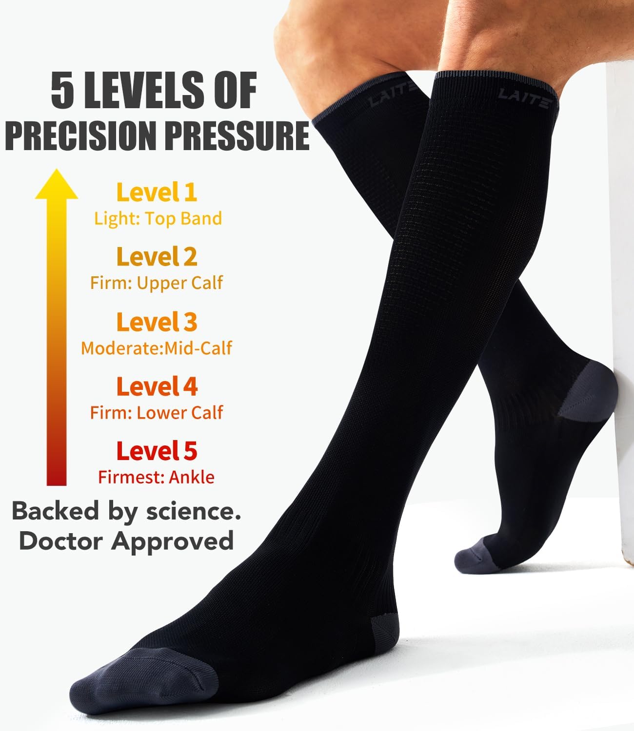 Detalle de Compression Socks 3-Pack