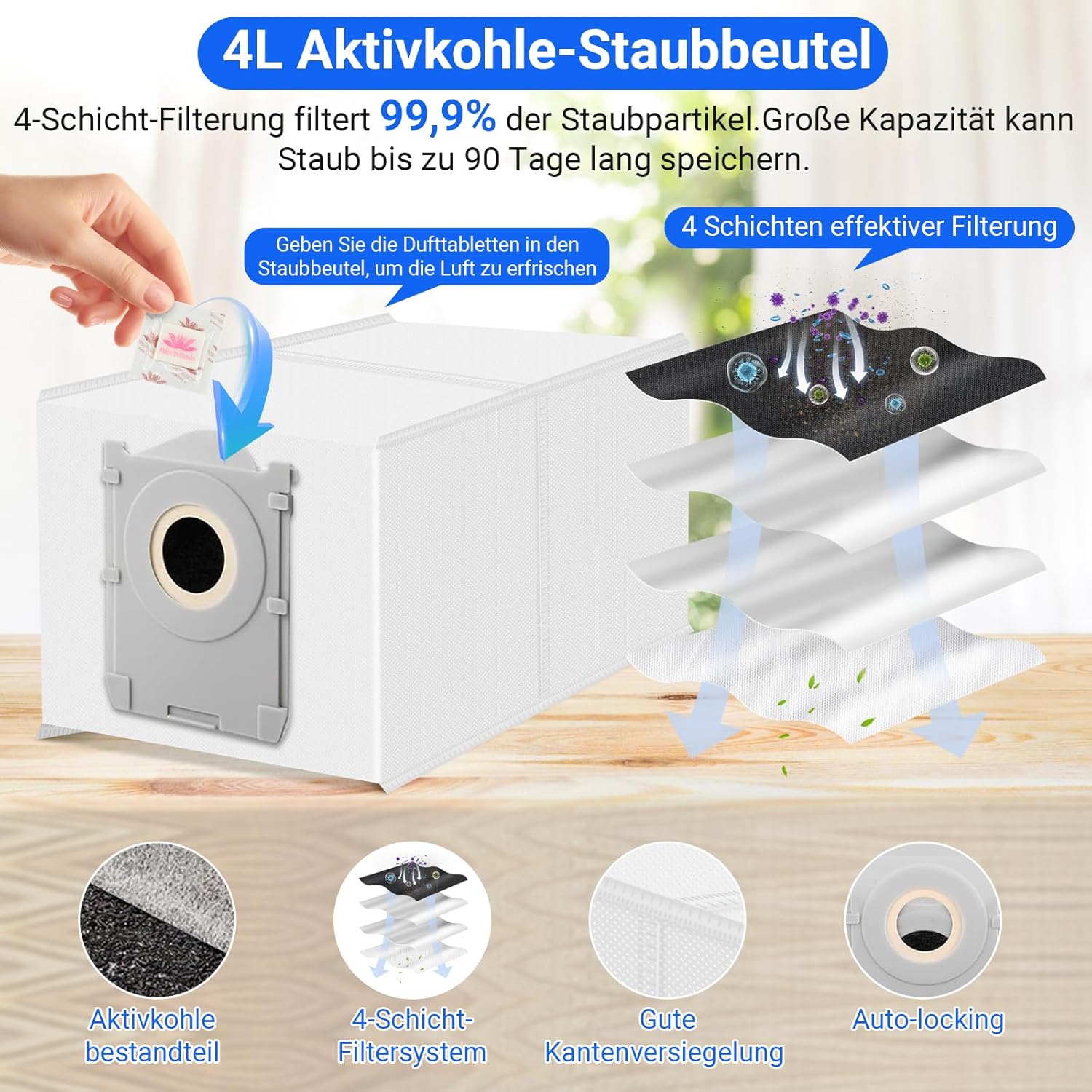 Thumbnail 2 de Ecovacs Deebot T80 Omni Zubehör 26 Stück