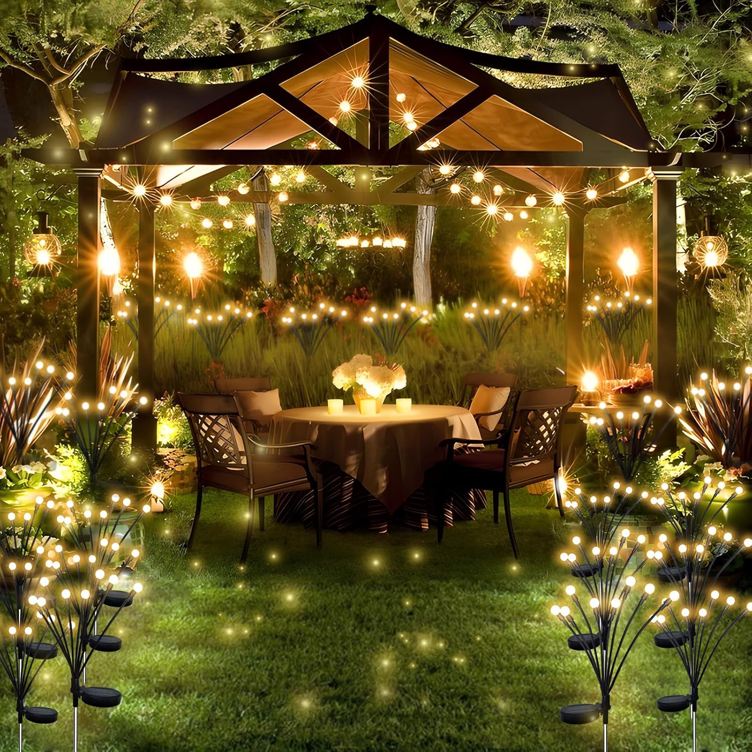 Thumbnail 5 de Jsdoin Solar Lights Outdoor Waterproof