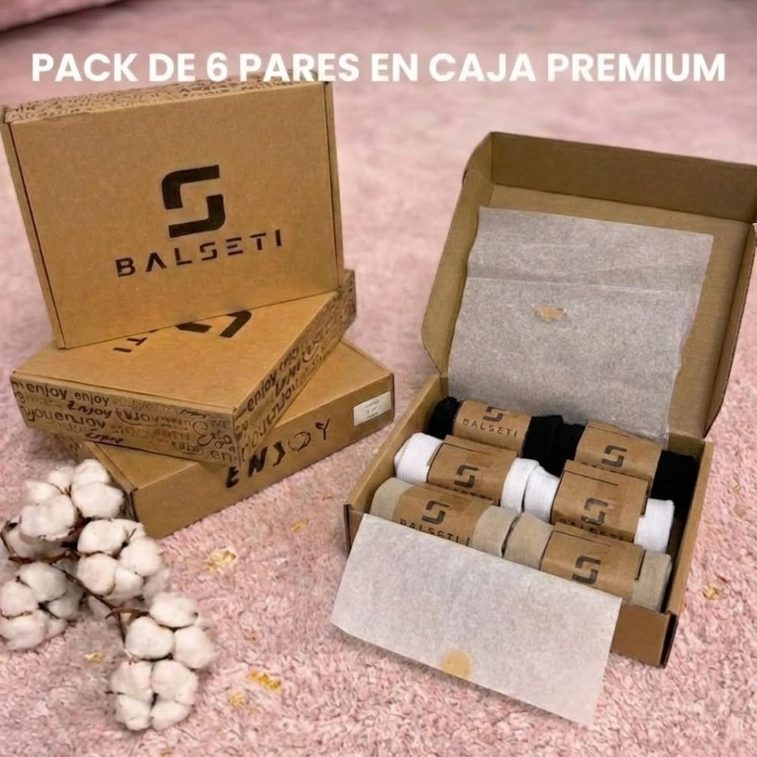 Thumbnail 4 de Balseti calcetines invisibles 85% algodón