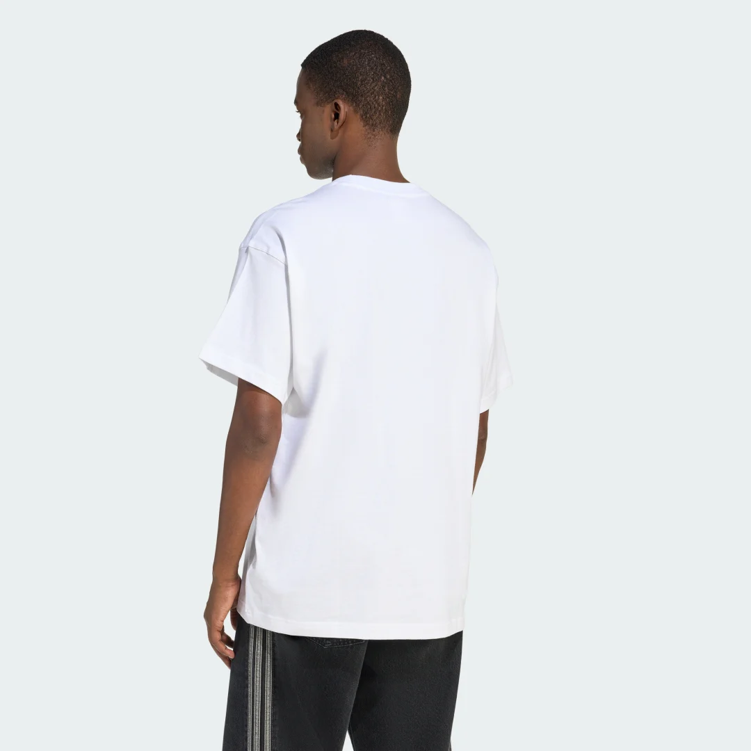 Thumbnail 1 de adidas Camiseta manga corta estampada SMILE TREFFY T blanca