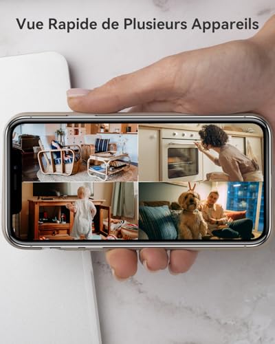 Thumbnail 9 de Imou 2.5K (4MP) Caméra Surveillance WiFi Intérieur 360° - Suivi, Audio Bidirectionnel et Détection Avancée