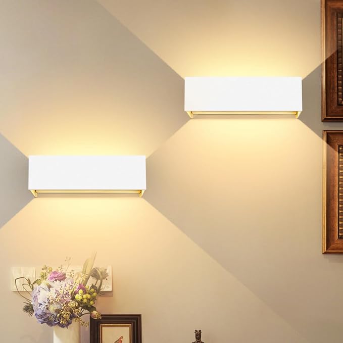 Detalle de Kingwen 2Pack 30W LED Apliques Pared Exterior 🌟