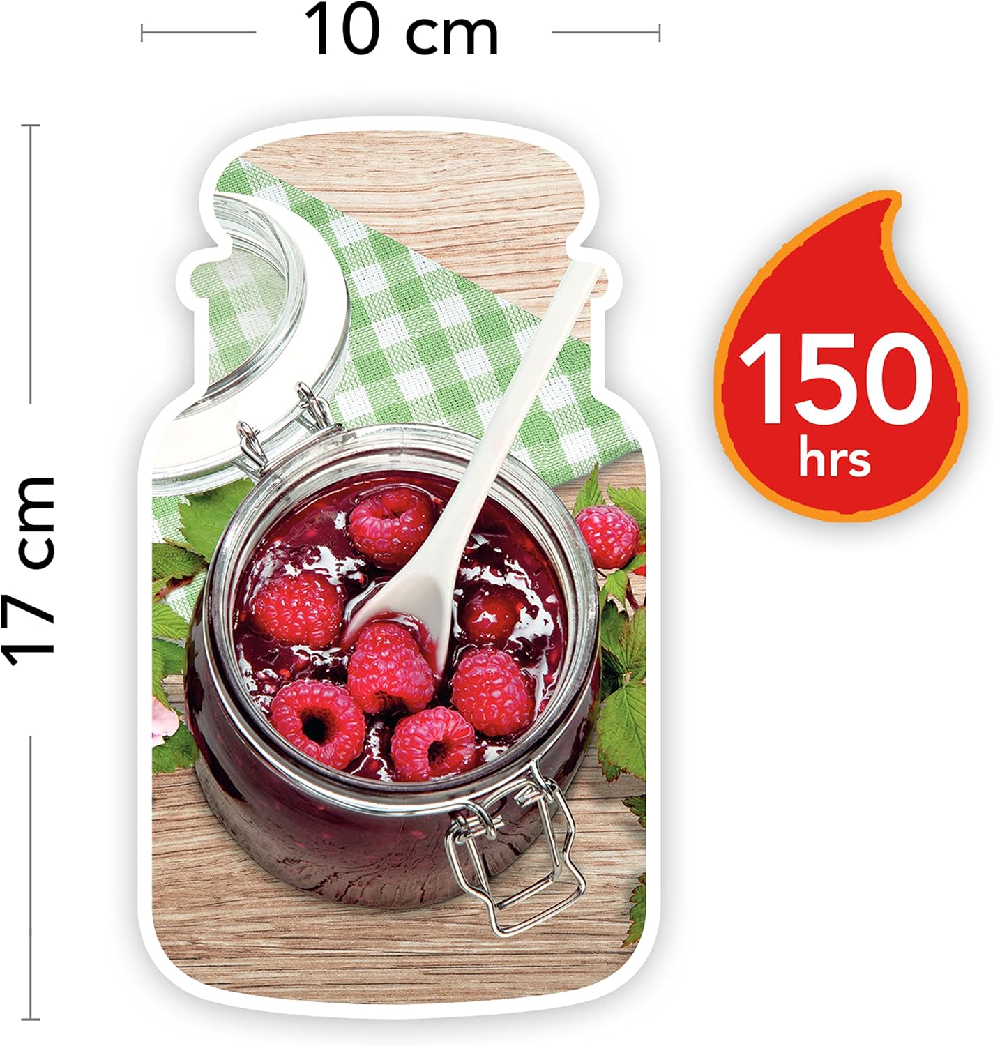 Detalle 2 de Yankee Candle bougie Framboise rouge 623 g 🕯