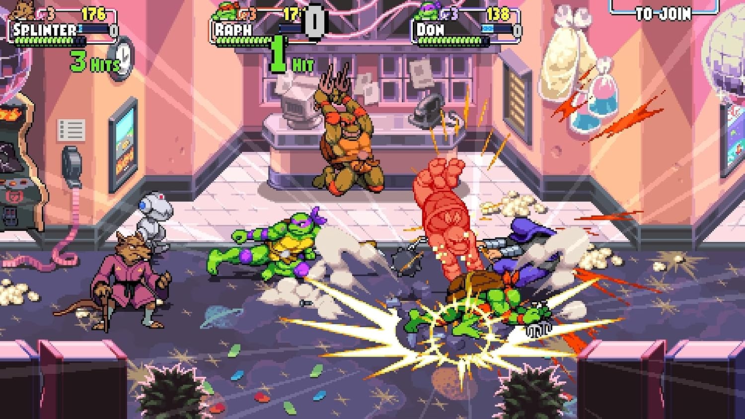 Detalle de Teenage Mutant Ninja Turtles: Shredder's Revenge Ultimate Edition voor Nintendo Switch