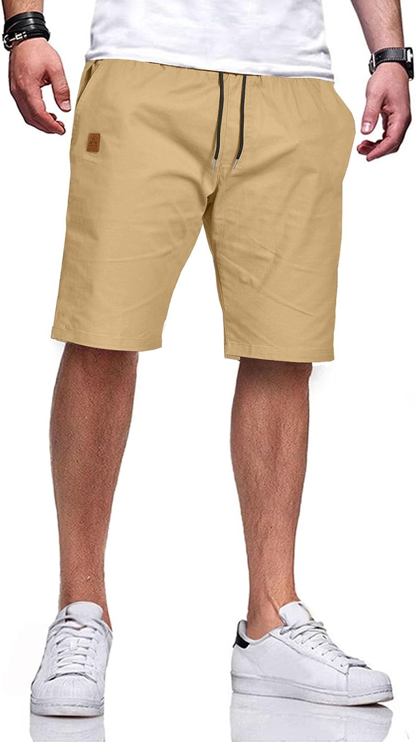Thumbnail 6 de JustSun Kurze Hose Herren – Baumwolle, elastischer Bund und Tunnelzug