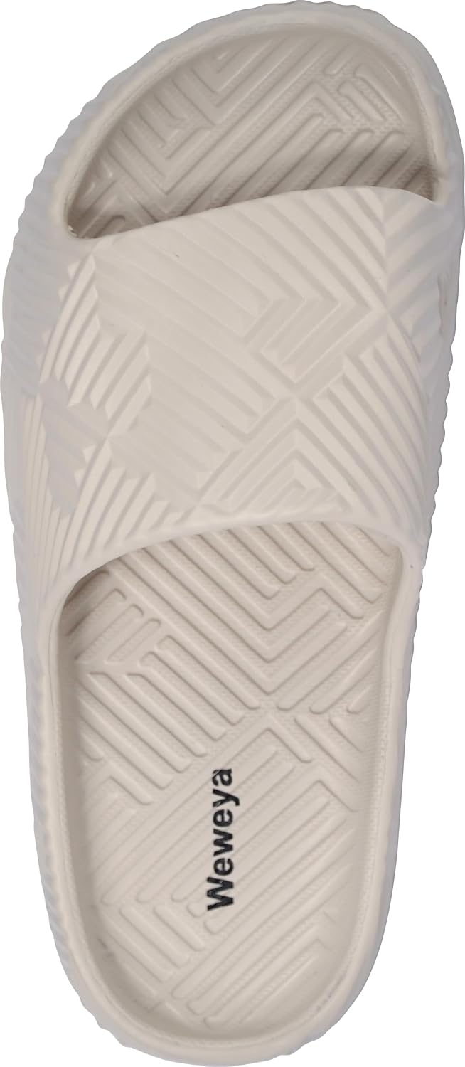 Detalle de Weweya EVA Shower Slides for Men & Women — Non-Slip Bathroom Sandals