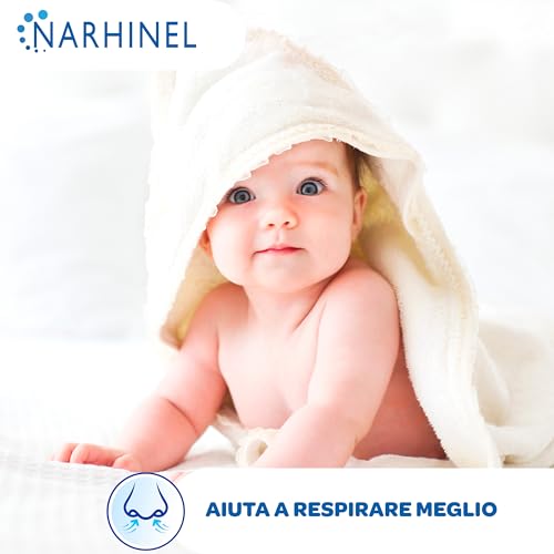 Thumbnail 4 de Narhinel Soluzione Fisiologica Salina Isotonica – Lavaggi Nasali, 120 Flaconi da 5 ml