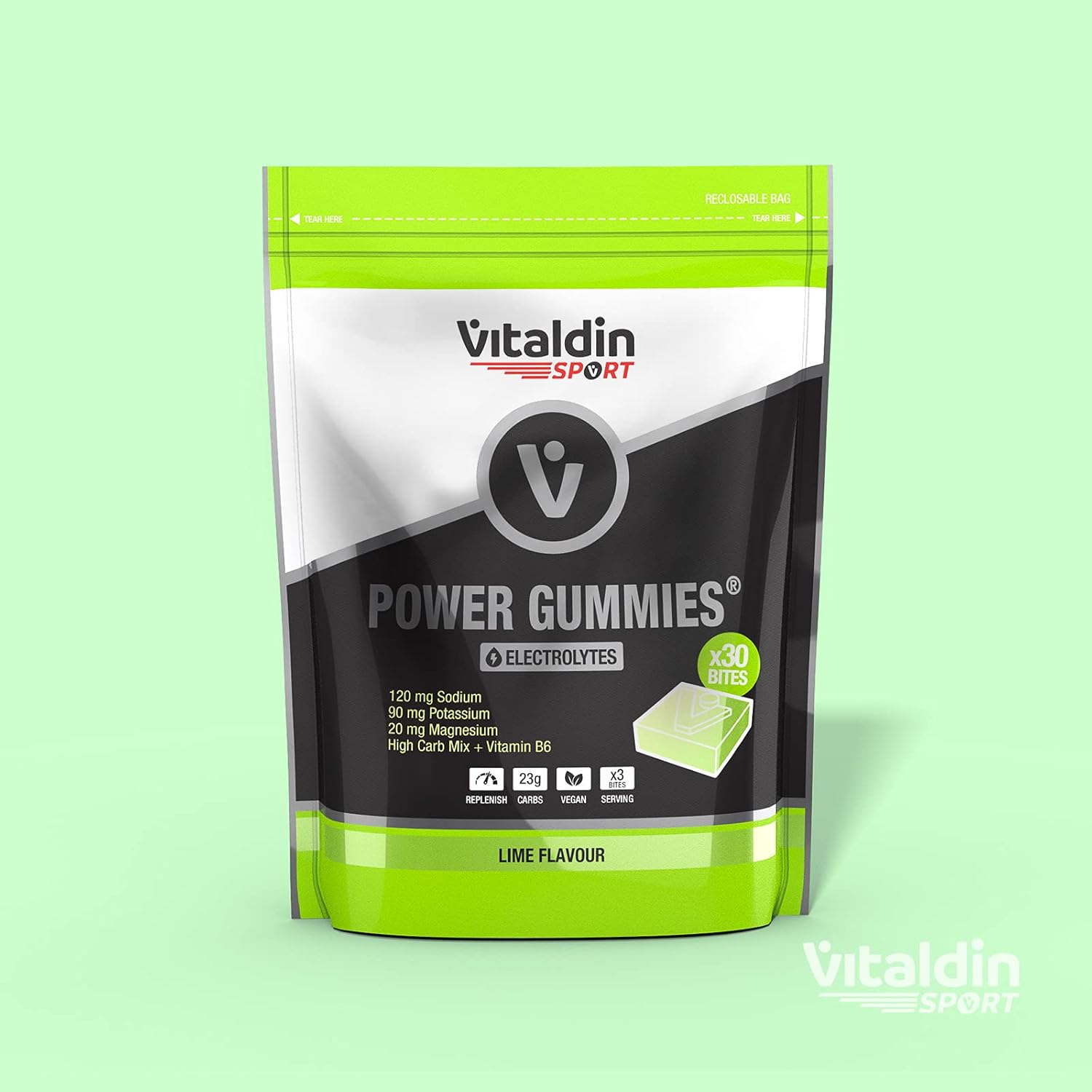 Thumbnail 1 de VITALDIN SPORT Power Gummies Electrolytes – Vegane Elektrolyt-Gummis für Ausdauer und Performance