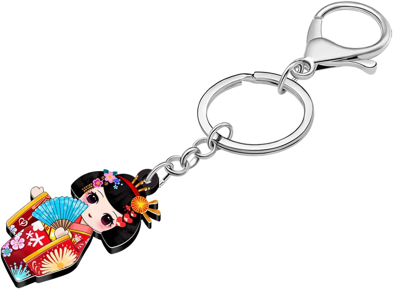 Thumbnail 3 de RAIDIN Acrylic Kimono Doll Keychain