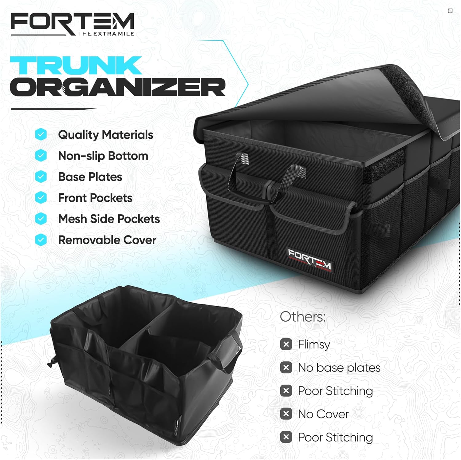 Thumbnail 6 de FORTEM Trunk Organizer 45L