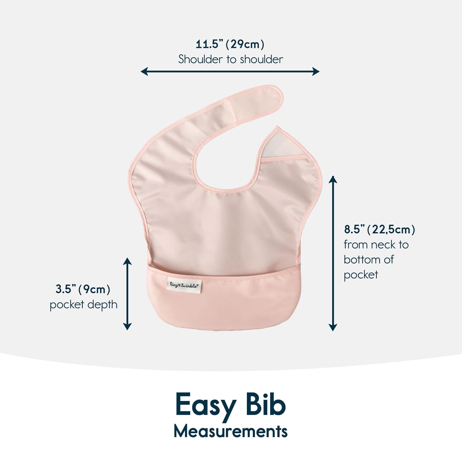 Thumbnail 5 de Tiny Twinkle Mess-Proof Baby Bibs 3-pack